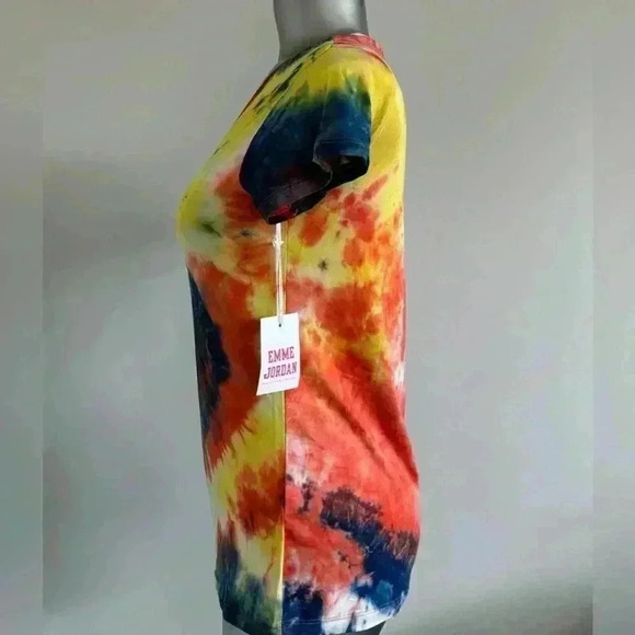 FREE 🆕Emme Jordan Premium Tie Dye T Shirt - Picture 5 of 14